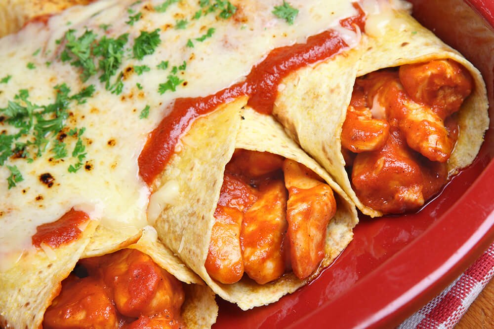 How to Make Creamy Chicken Enchiladas