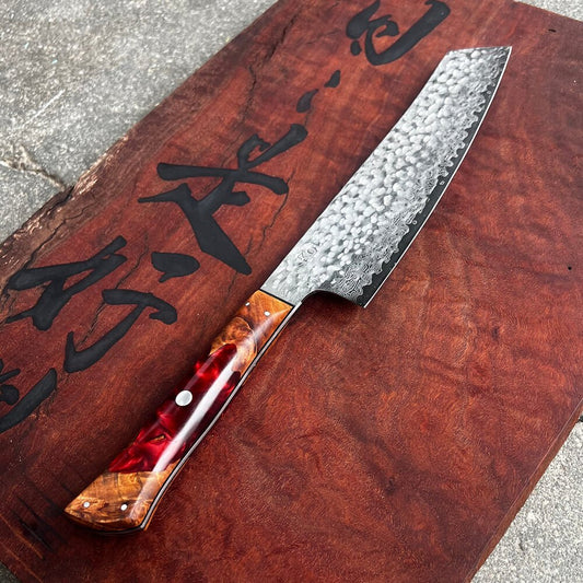 Koi Knives Osaka Vegetable Knife 21cm Red