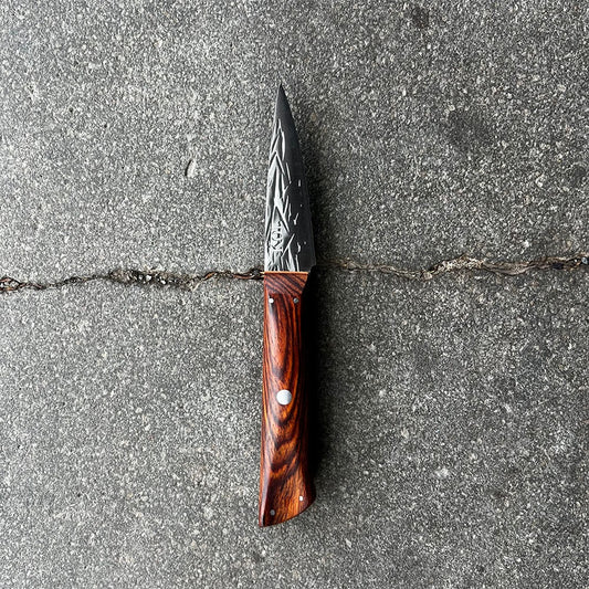 Koi Knives Kyoto Paring Knife 9cm Ebony Dark