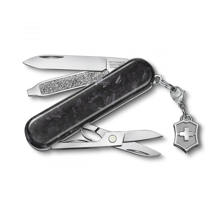 Victorinox Classic SD Brilliant Carbon 5 Functions