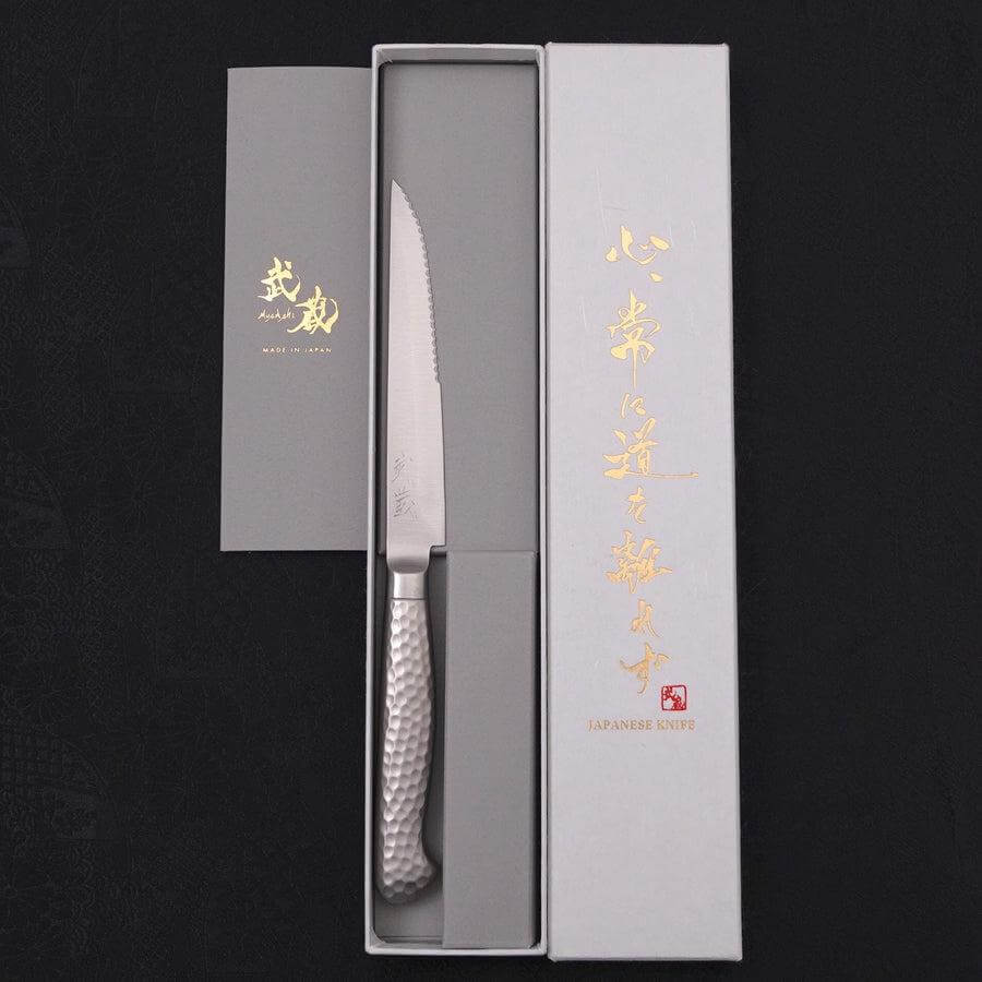 Musashi Pure-Molybdenum All-Stainless Steak Knife 13cm