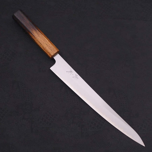 Musashi White Steel #1 Yaki Urushi Sujihiki Slicing Knife 24cm