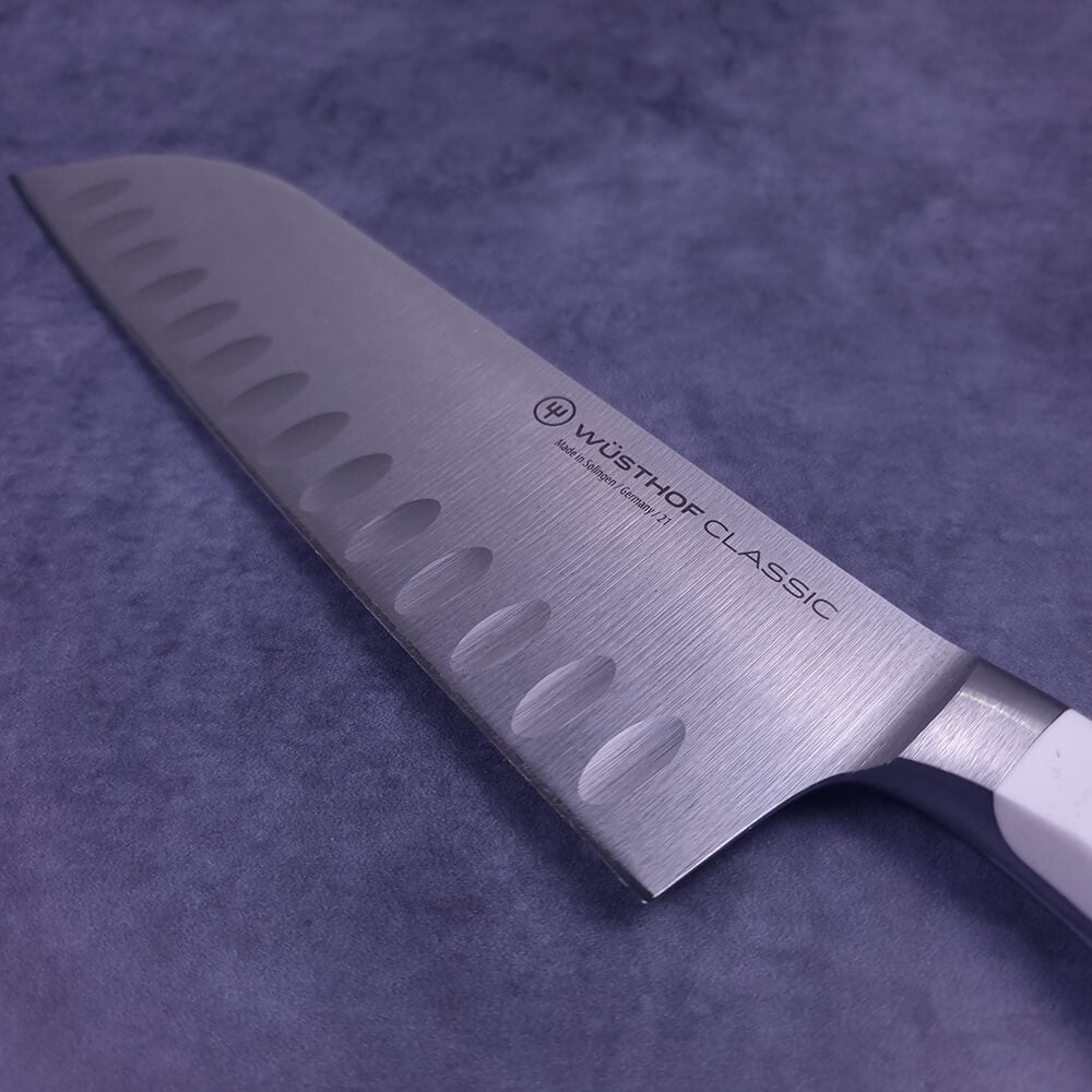 Wusthof Classic White Series Santoku 17cm