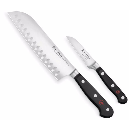 Wusthof Classic Series Santoku & Paring Knife 2 Pc Set