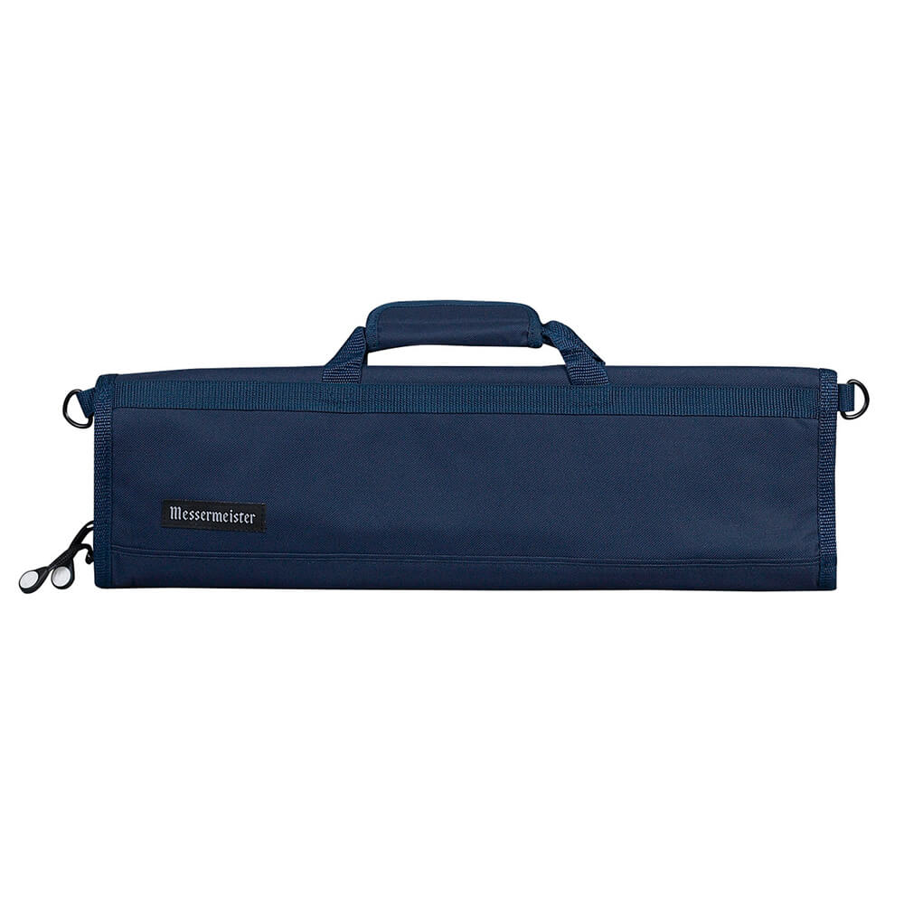 Messermeister Navy 8 Pocket Padded Knife Roll