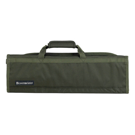 Messermeister Olive 8 Pocket Padded Knife Roll