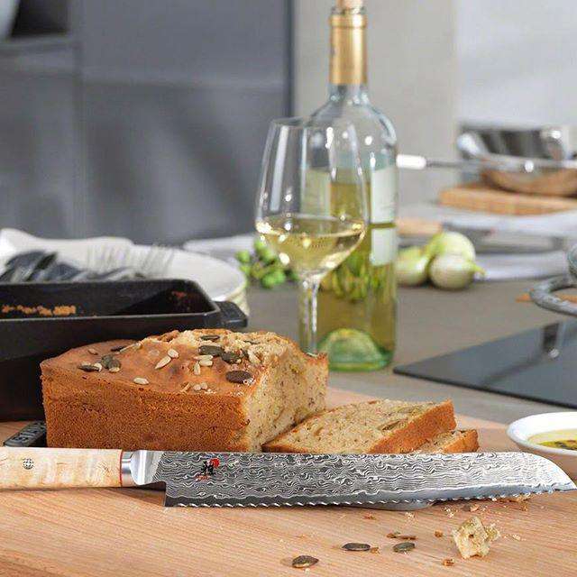 Miyabi Birchwood 5000MCD Bread Knife 23cm - House of Knives