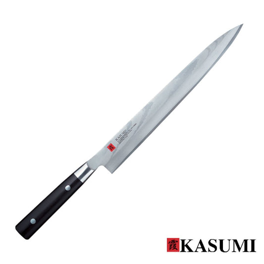 KASUMI Damascus Sashimi Knife 30cm