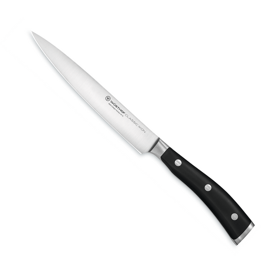 Wusthof Classic Ikon Black Flex Filleting Knife 16cm